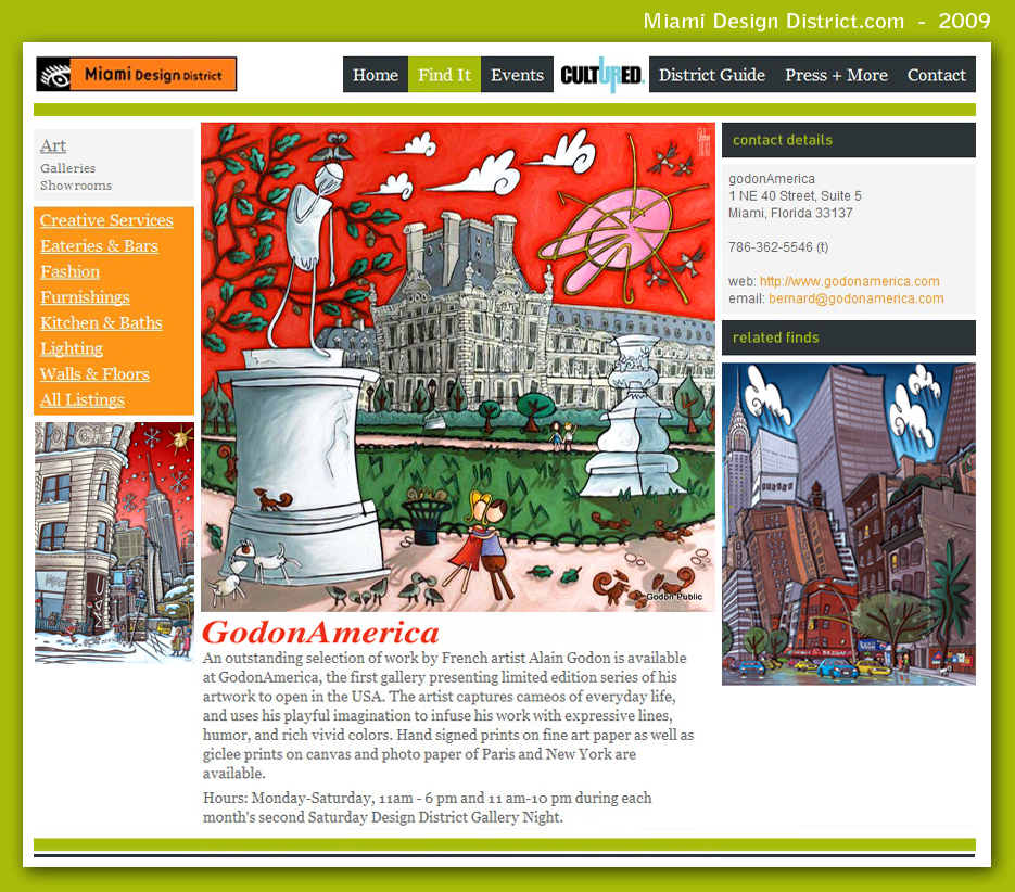 Miami District Design - 2009