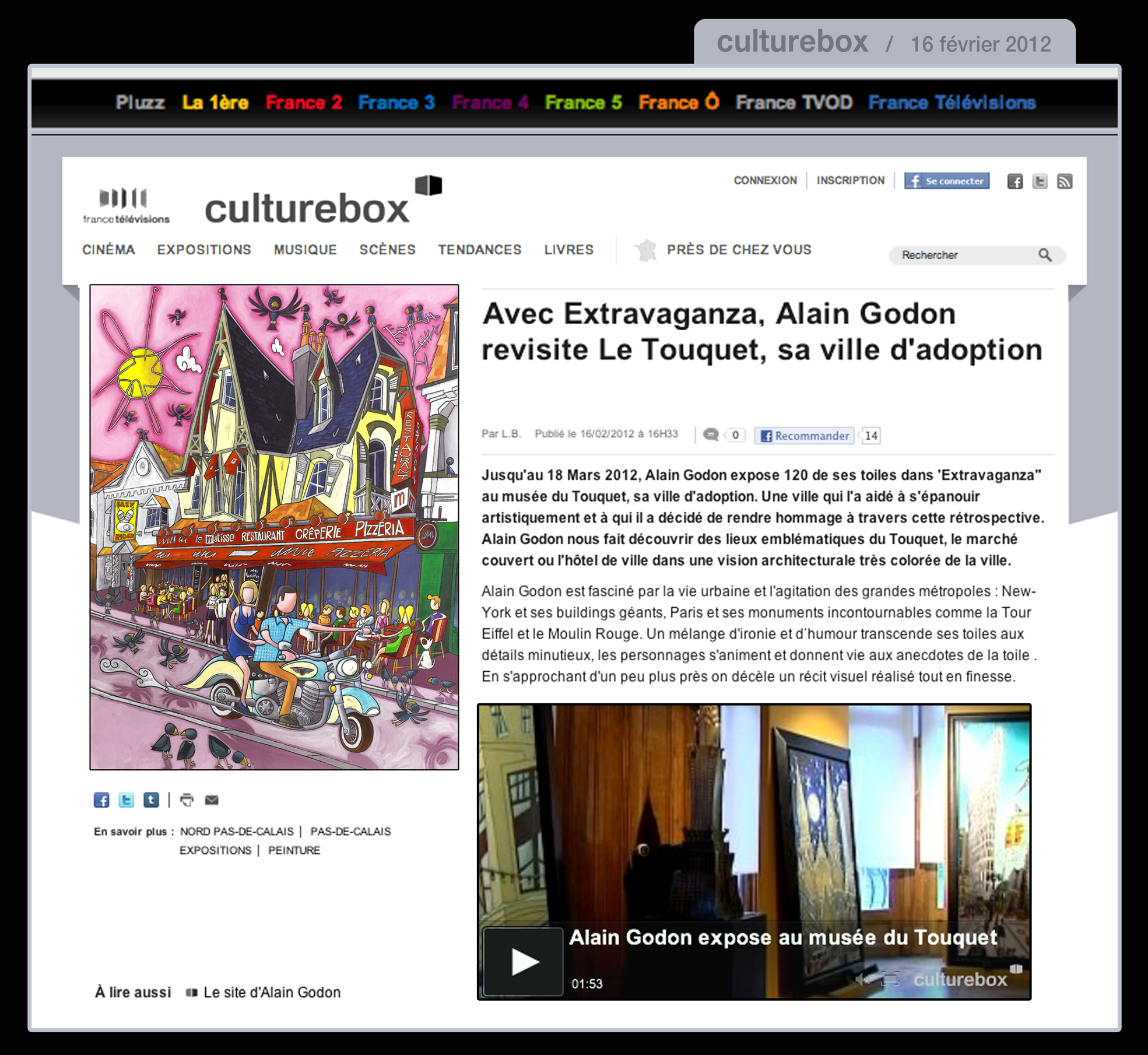 Culturebox.com - Février 2012