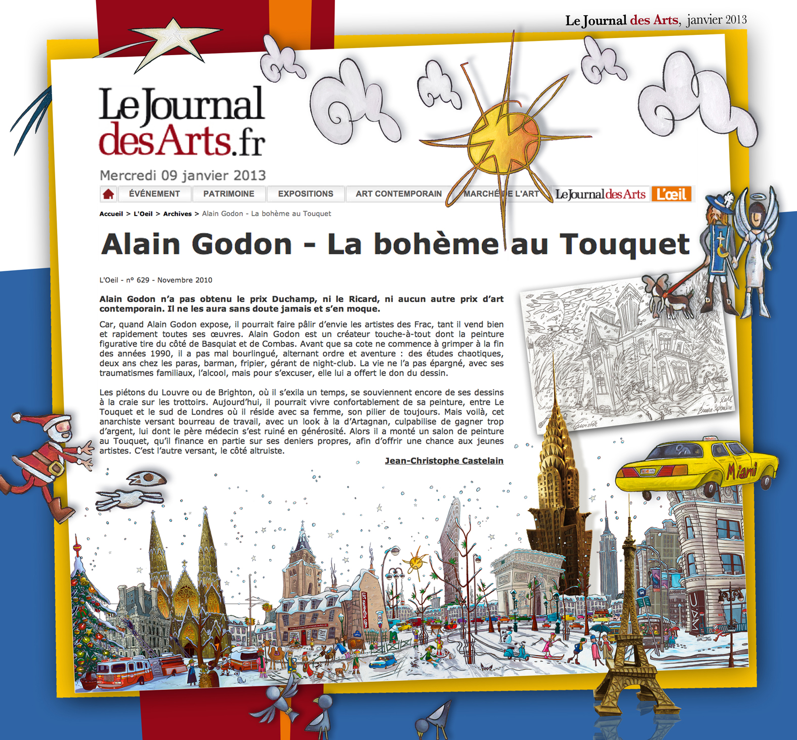 Le Journal des Arts - Janvier 2013