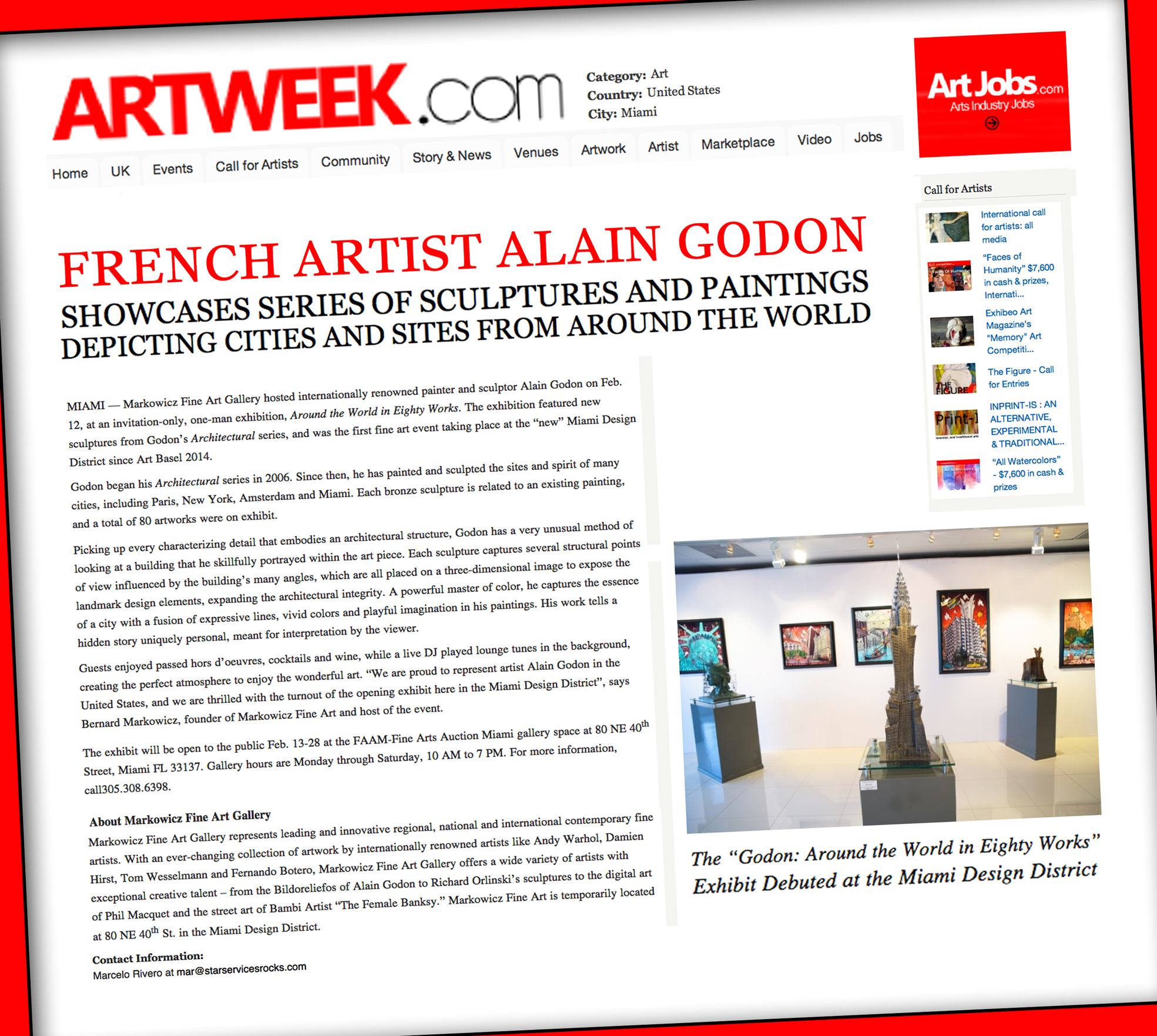 Artweek.com - Février 2015