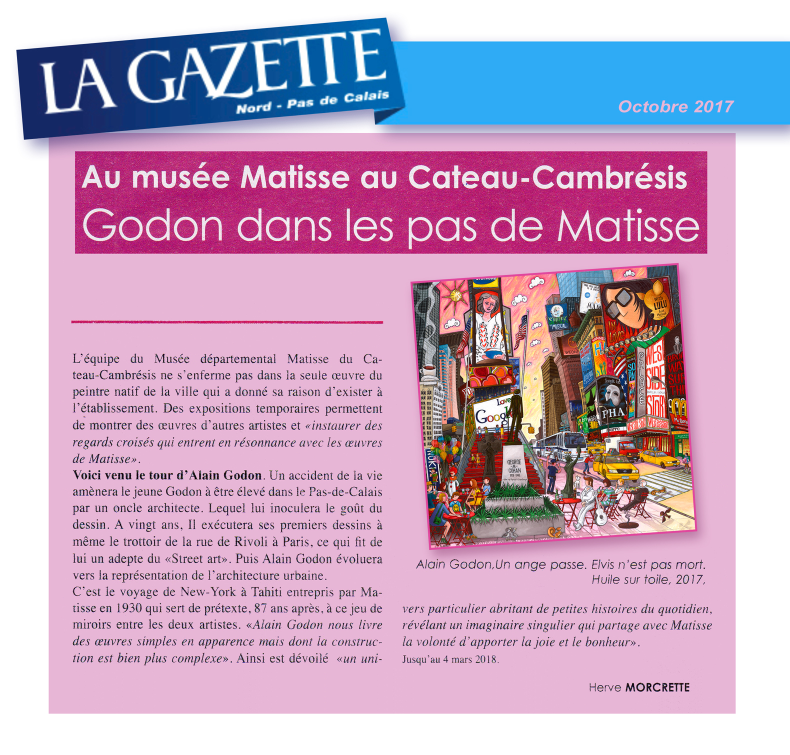 La Gazette - Octobre 2017