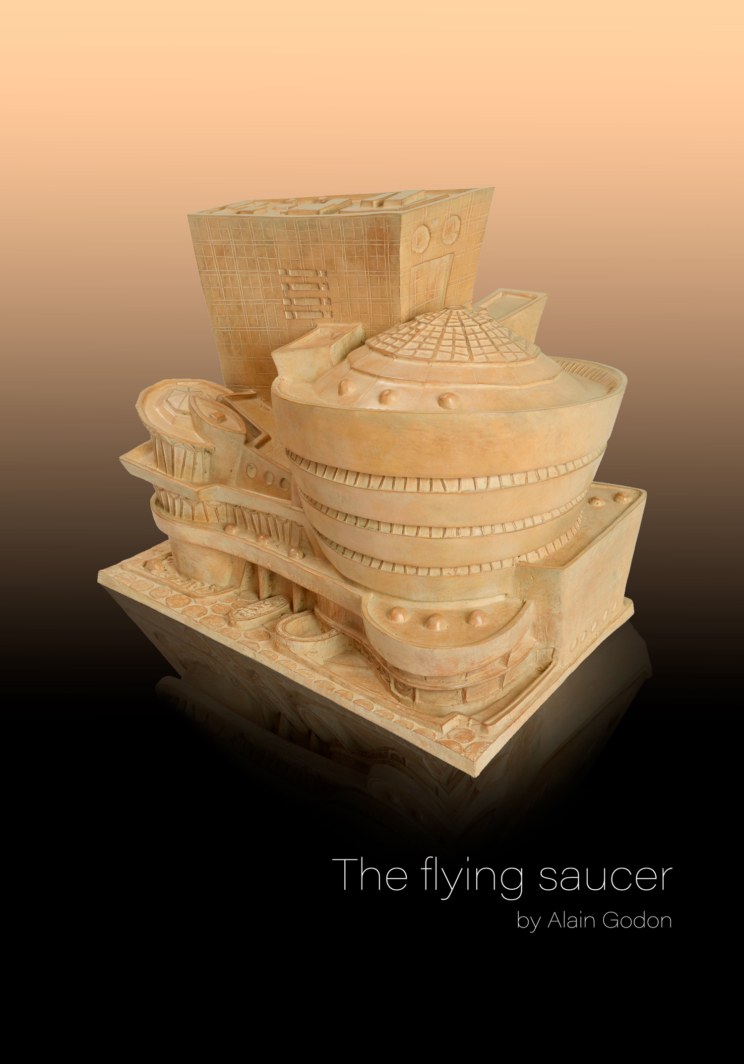 Sculpture - The flying saucer